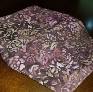 Maroon Burgundy Floral Facemask